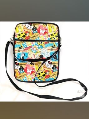Disney Comics Crossbody Bag in Yellow, Red, Blue